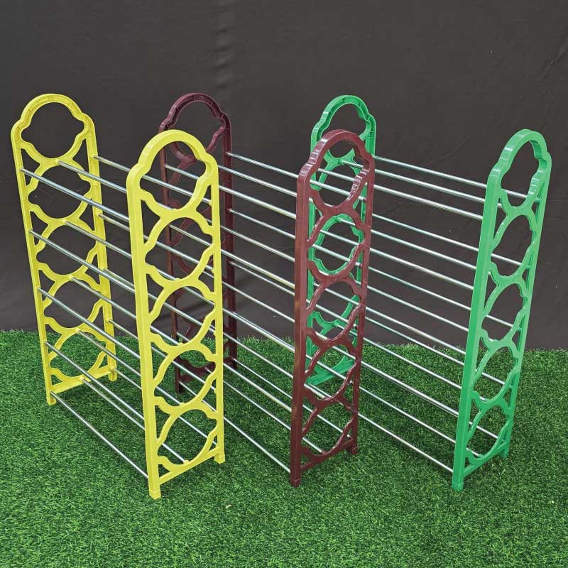 SS 5 Layer Shoe Rack – 69 ✨ আপনার জুতাগুলো রাখুন গোছানো ও নিরাপদে